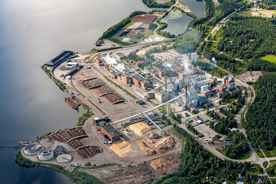 SCA paper mill Munksund, Photo courtesy of SCA 