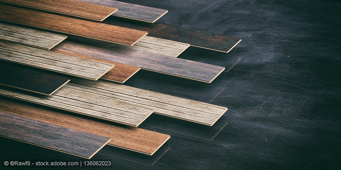 Laminate floor planks
