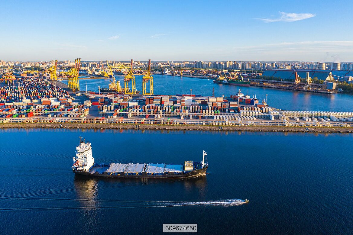 The port of Helsinki