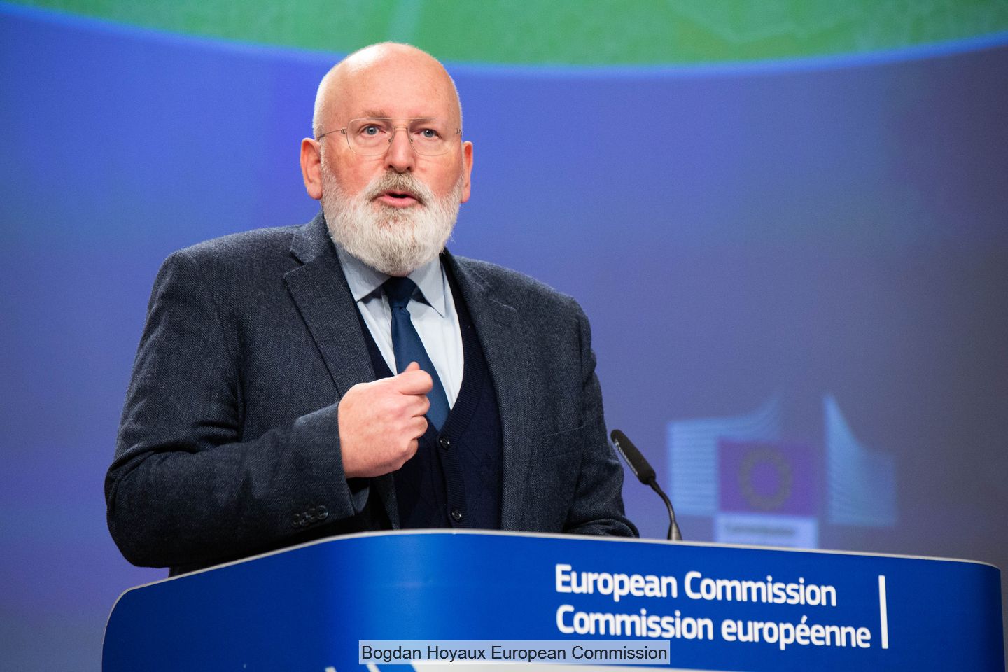 Frans Timmermans, Commission Vice-President responsible for sustainable development, at the press conference on 30 November marking the publication of the new circular economy package.